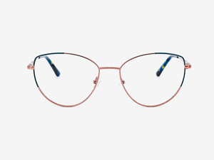 Thin Edge Colorblock Optical Glasses