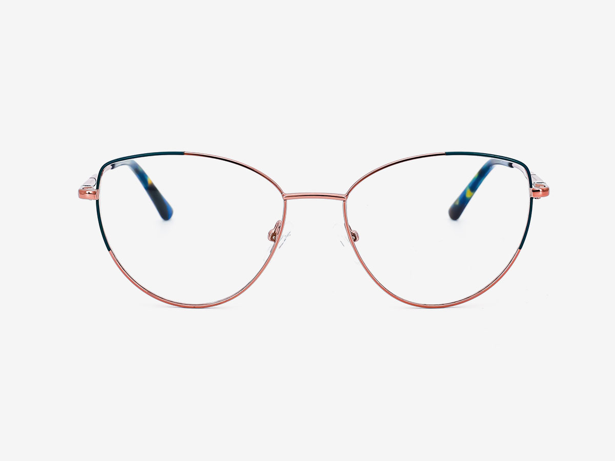 Thin Edge Colorblock Optical Glasses