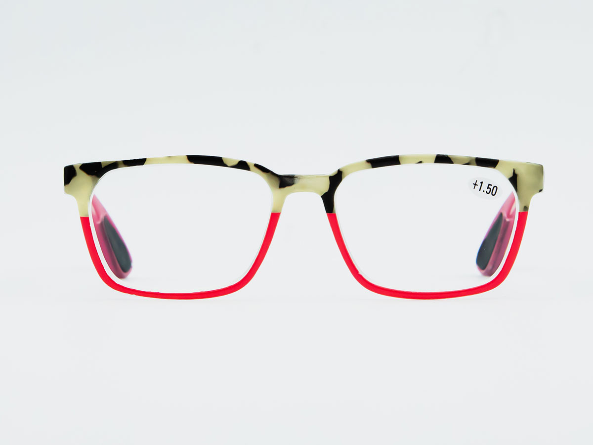 Tortoiseshell Plastic Frame Reading Glasses
