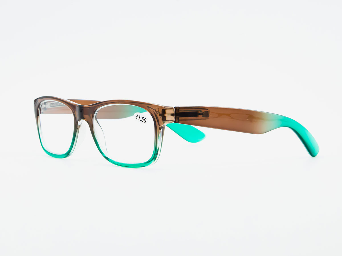 Colorful jelly glue reading glasses