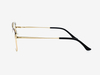 Leopard Print Colorblock Optical Glasses