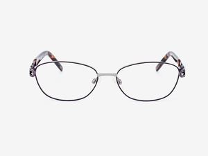 Slim Leopard Print Optical Glasses