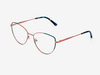 Thin Edge Colorblock Optical Glasses