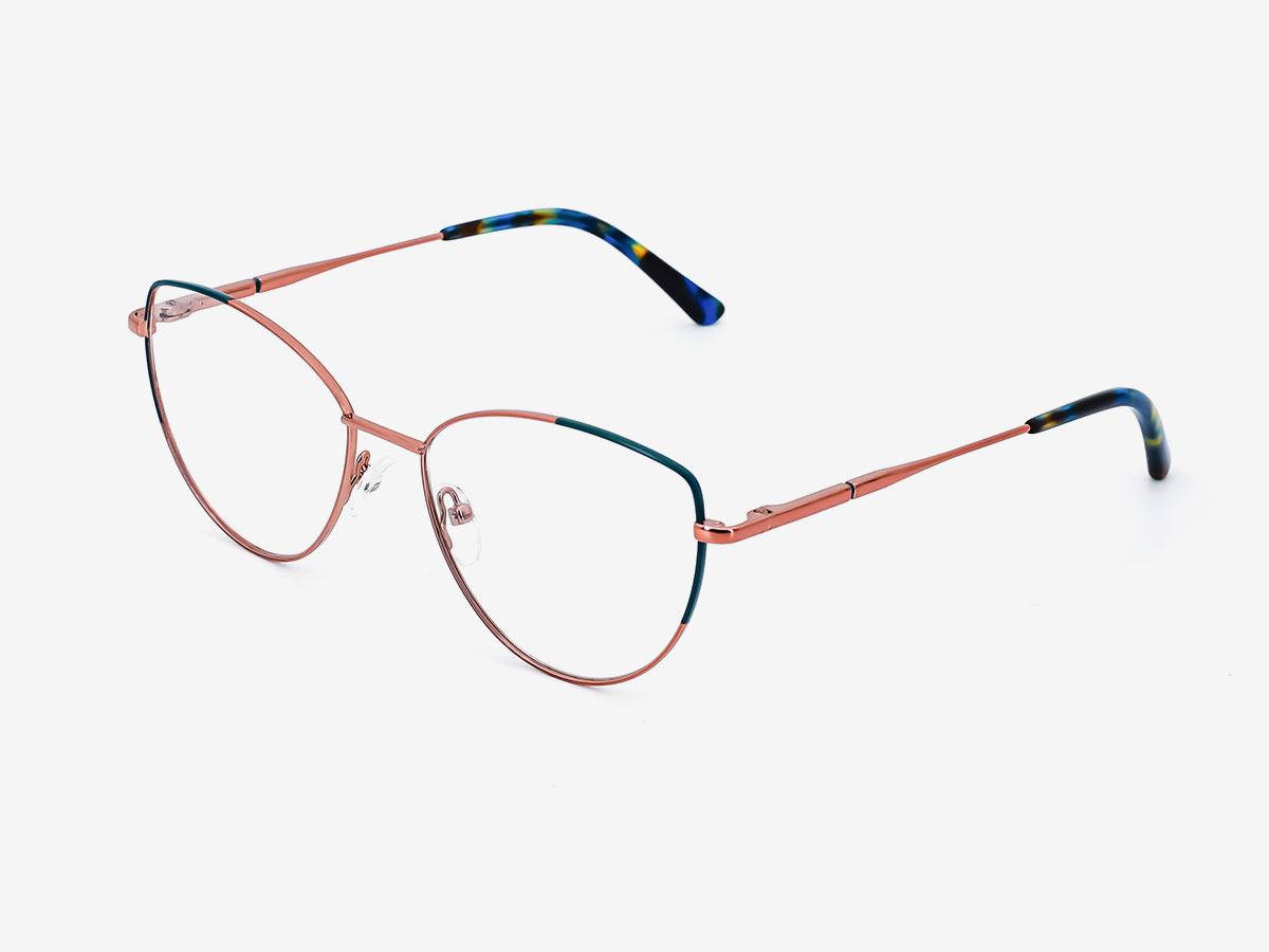 Thin Edge Colorblock Optical Glasses