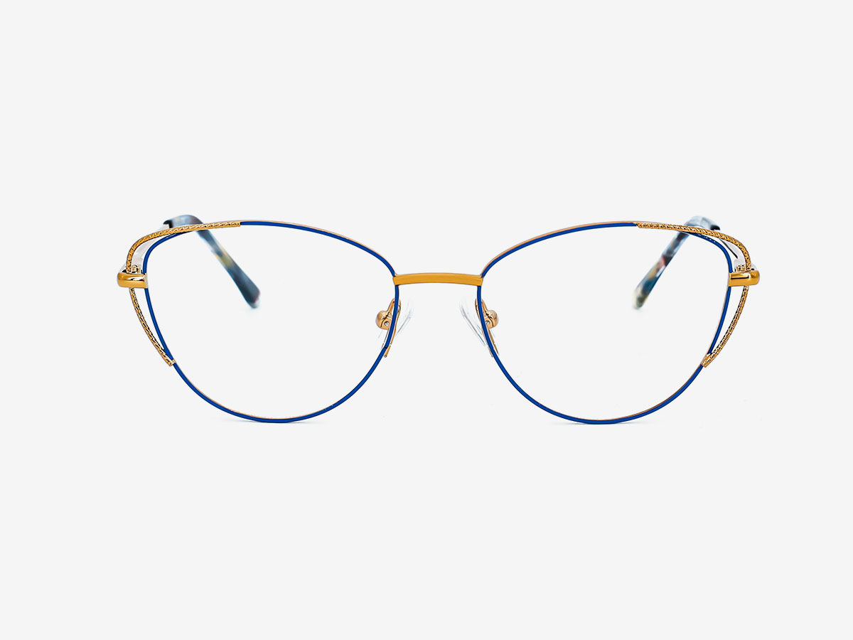 Vintage Gold Edge Metal Optical Glasses