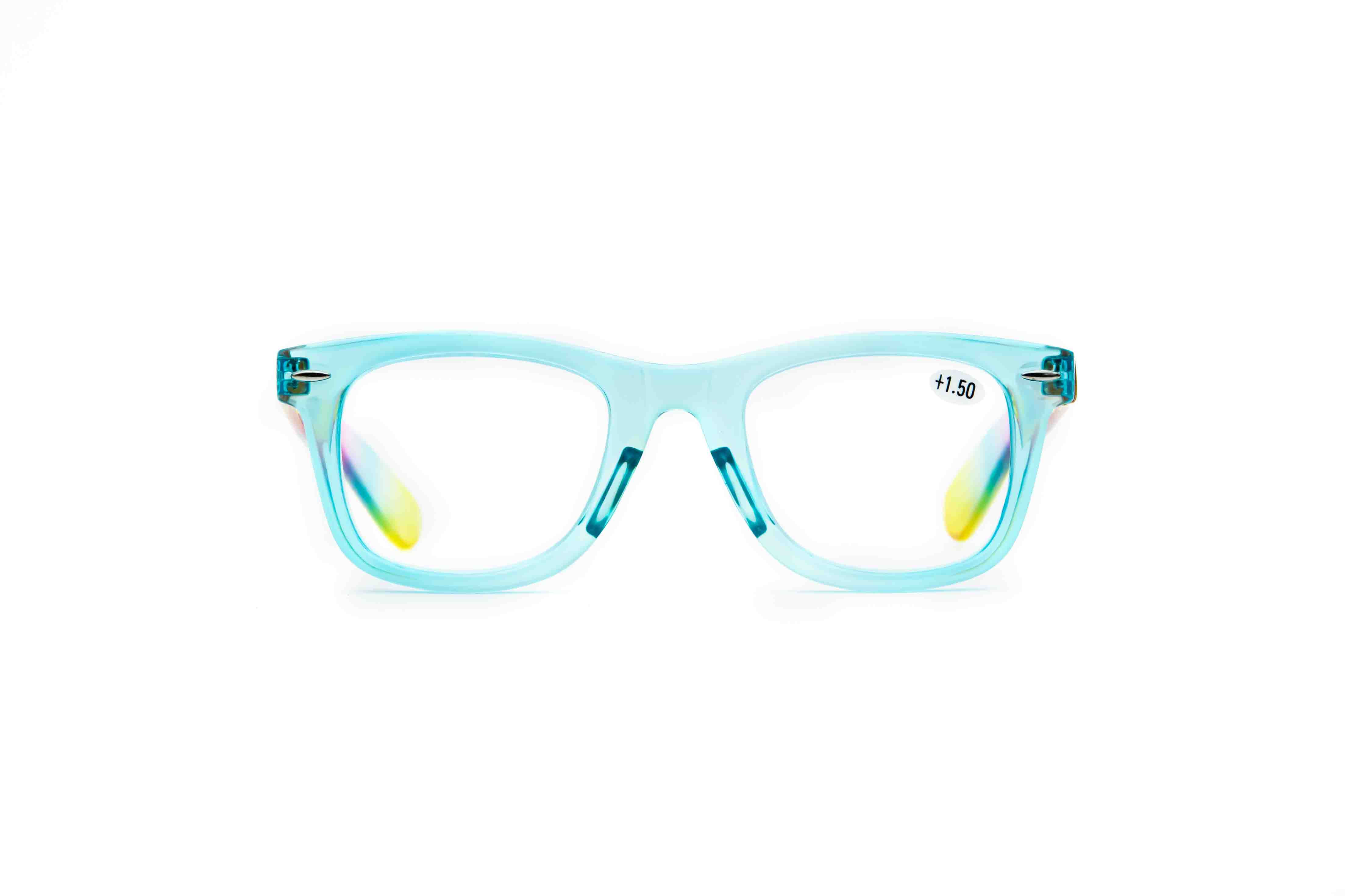 Colorful Rainbow Gradient Reading Glasses
