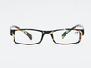 Slim leopard pattern reading glasses
