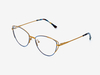 Vintage Gold Edge Metal Optical Glasses