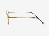 Vintage Gold Edge Metal Optical Glasses